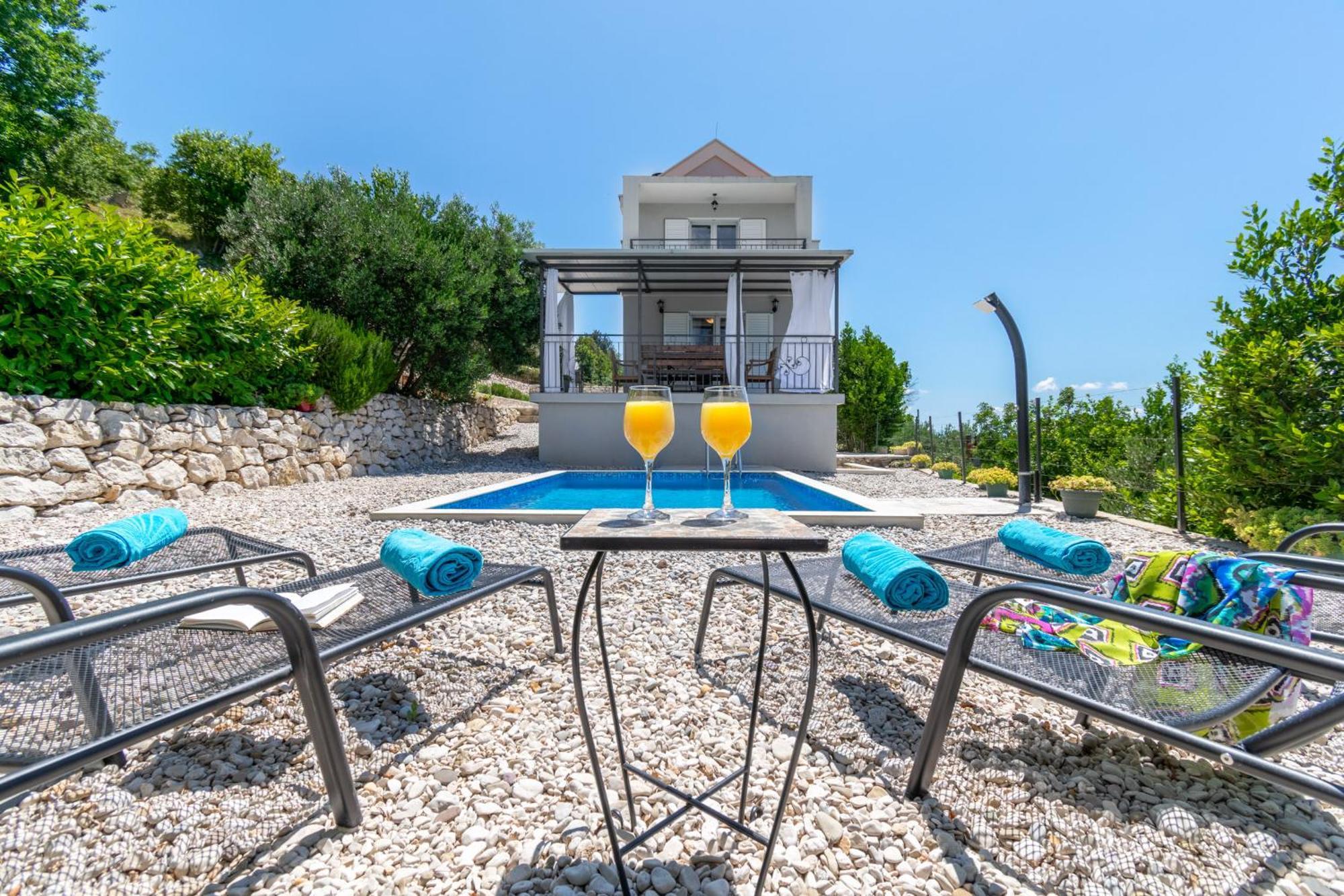 Villa With Sea View Podgora Exterior foto